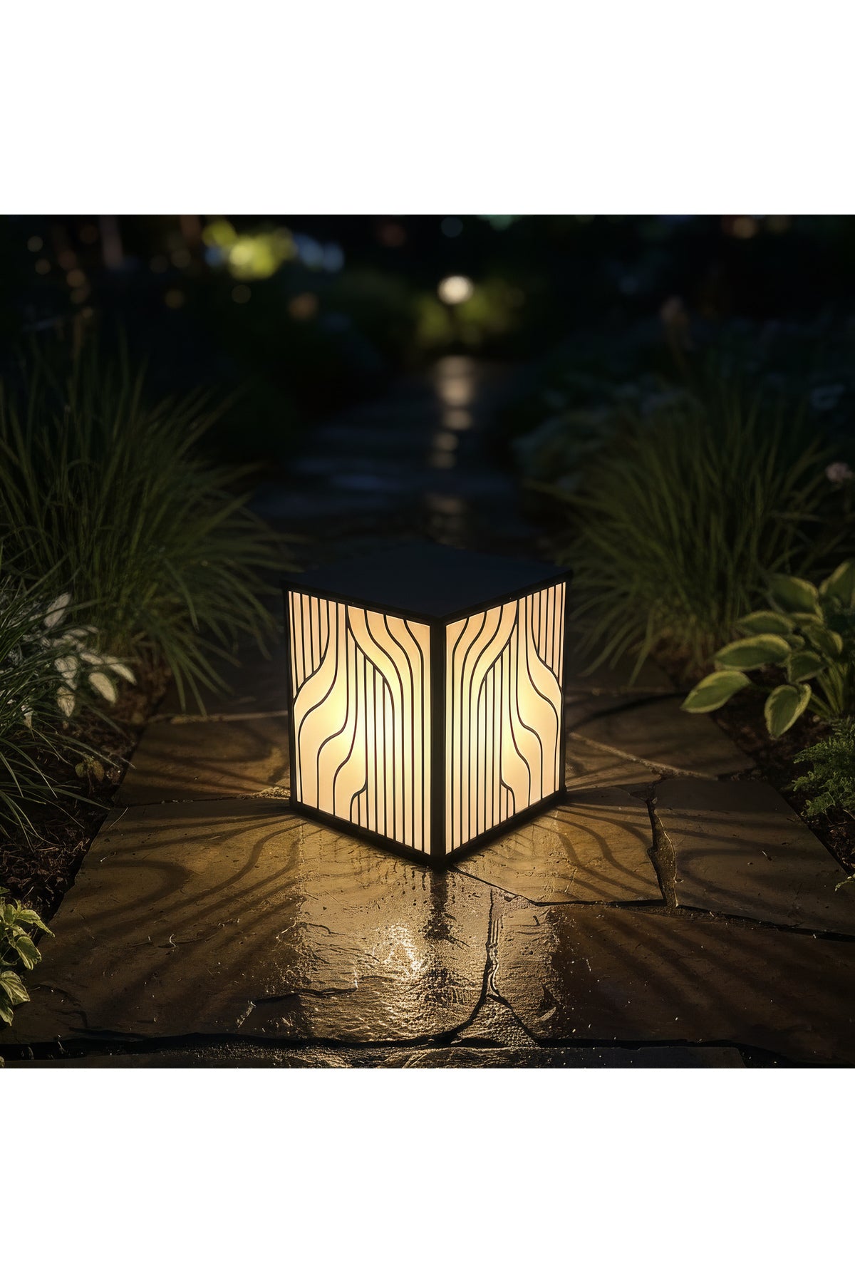Bollard Bahçe Aydınlatma 30 cm – IP65 Dış Mekan LED Yürüyüş Yolu Lambası | Modern Peyzaj Armatürü