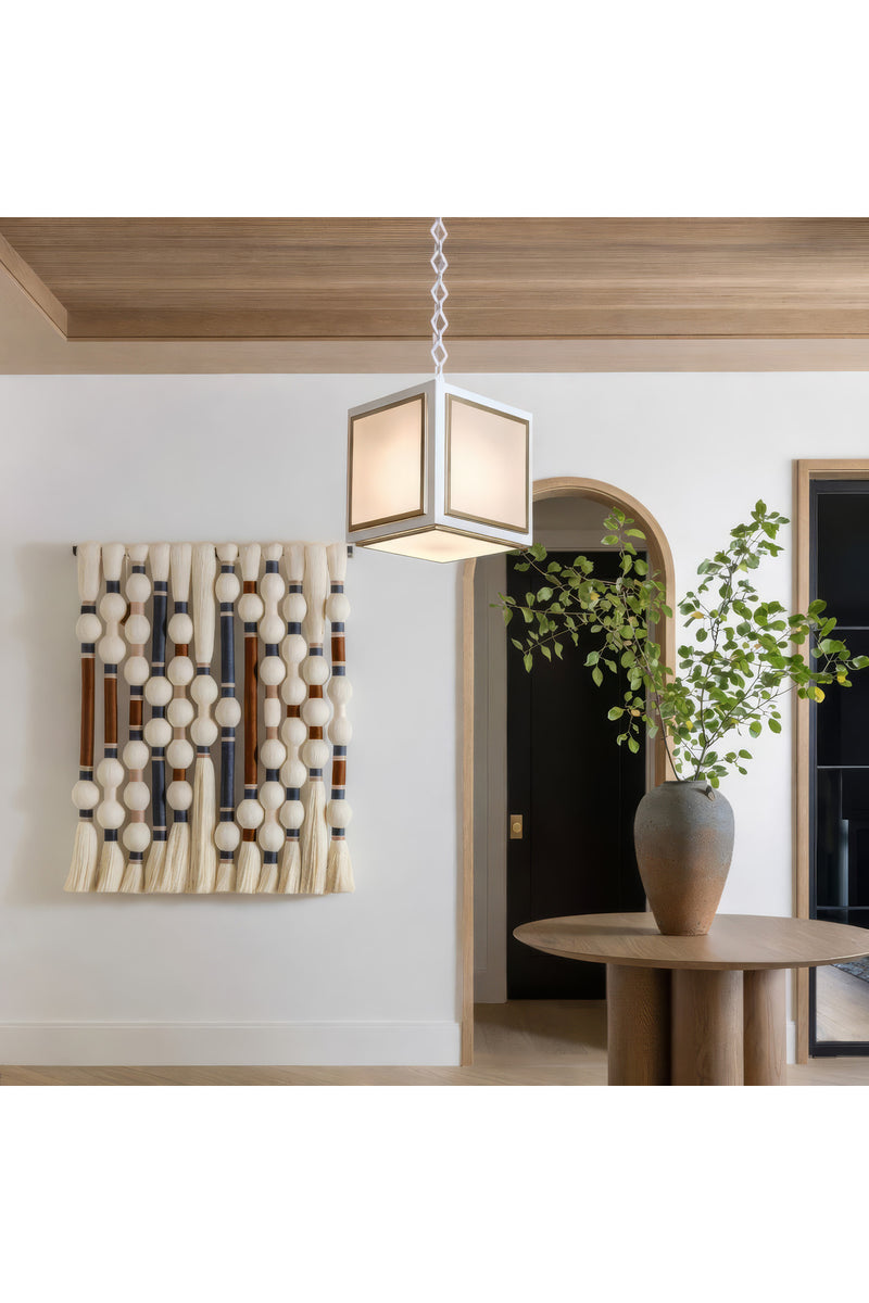 Minimal Kare Sarkıt Avize Modern Tavan Aydınlatma)