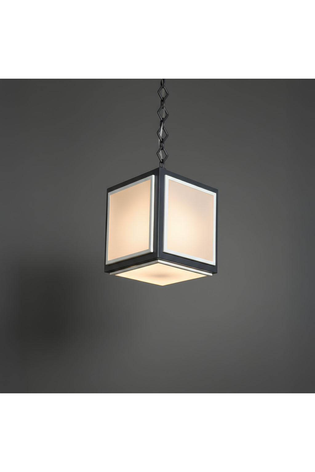 Minimal Kare Sarkıt Avize Modern Tavan Aydınlatma)