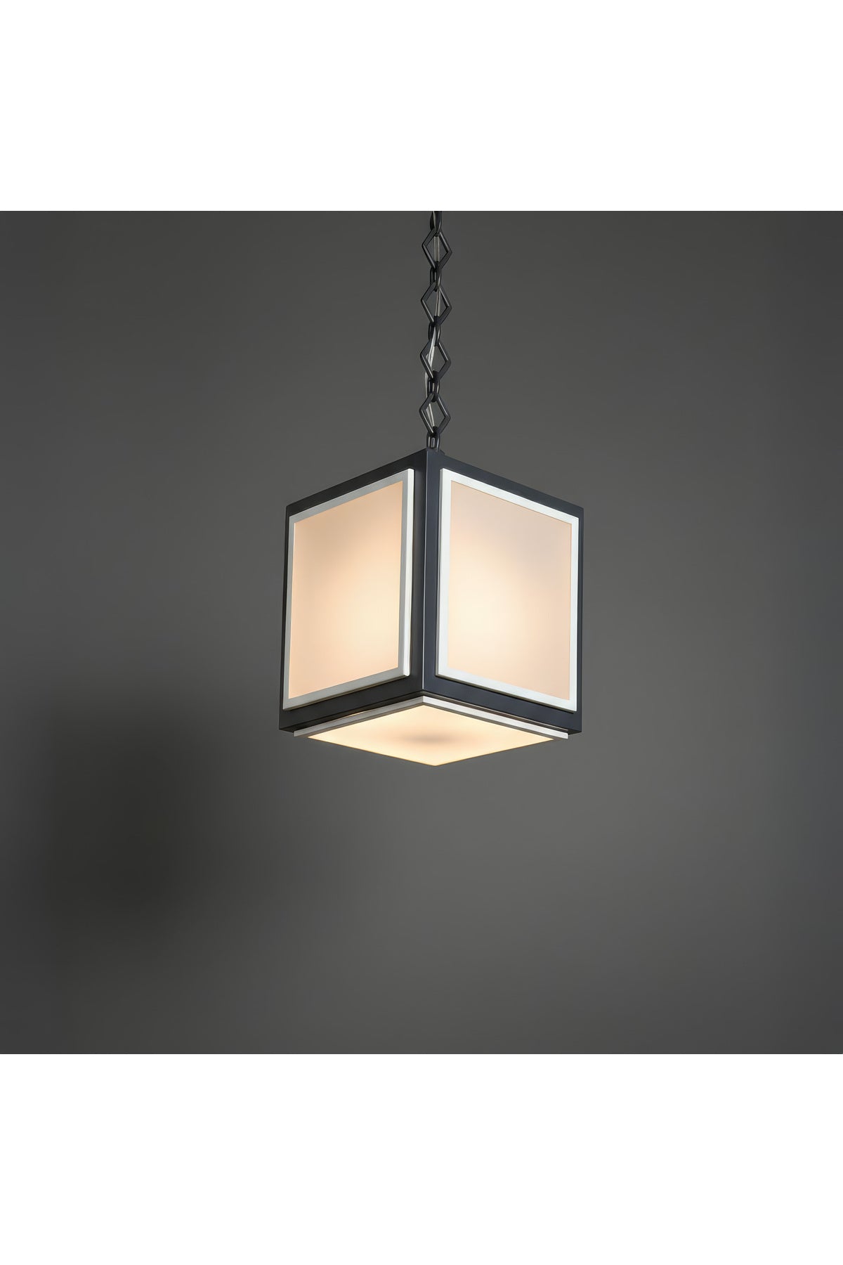 Minimal Kare Sarkıt Avize Modern Tavan Aydınlatma)