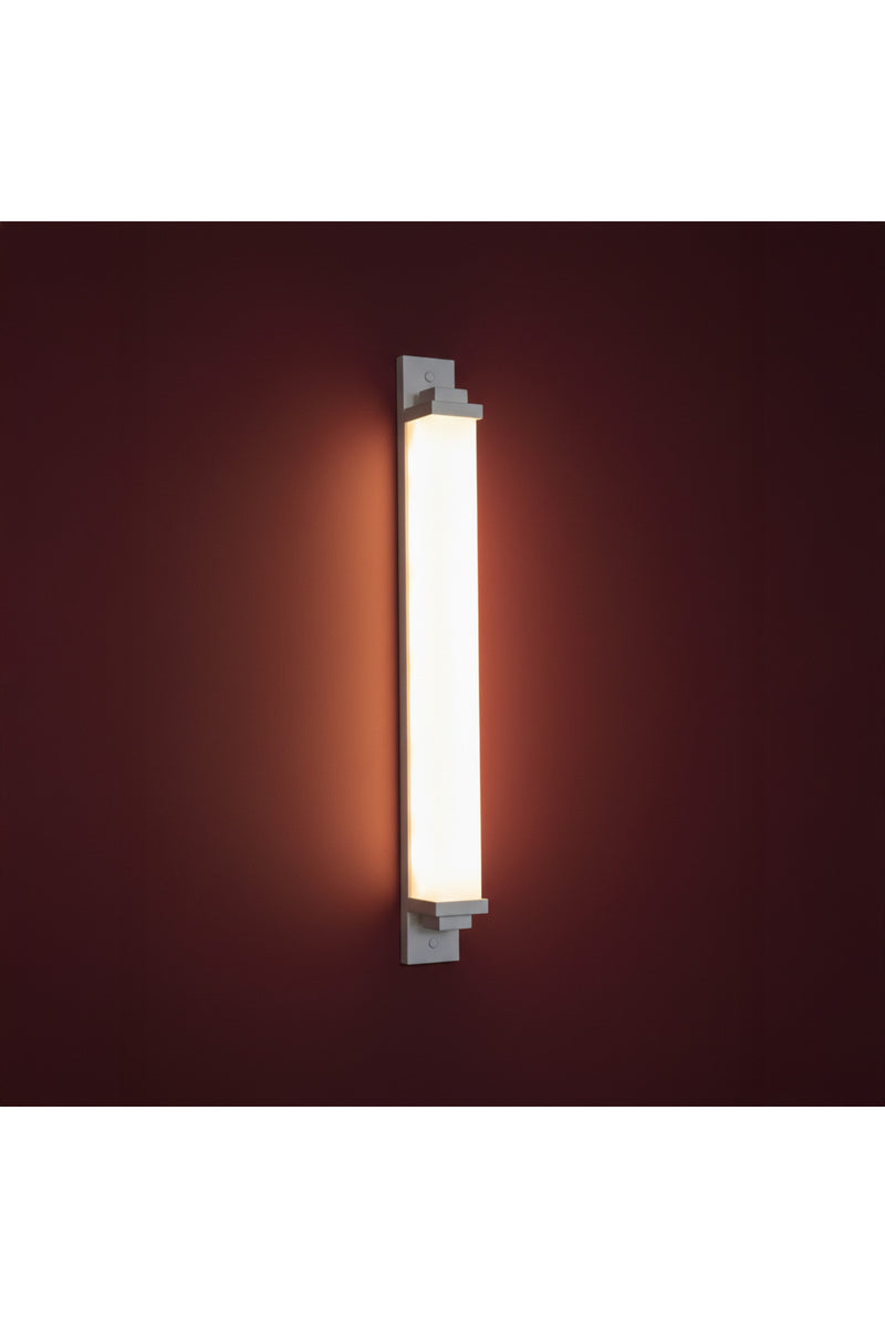 Modern Uzun Duvar Apliği Dış Mekan LED Uyumlu